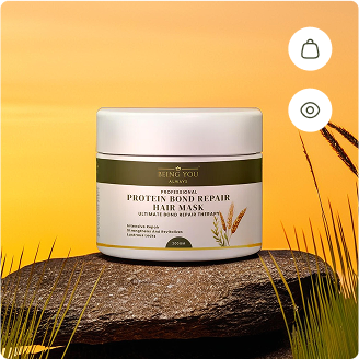 Hair Mask – Sulfate-free treatment for frizz control and color-treated hair