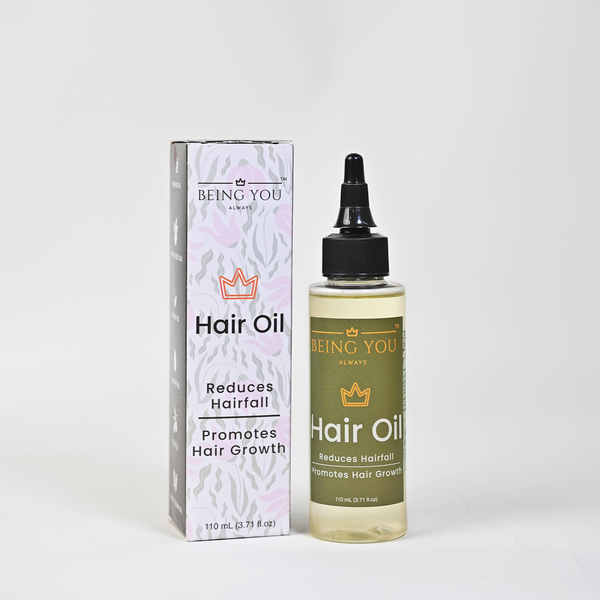 Hair Oil – Strengthens roots, reduces hair fall, and promotes growth