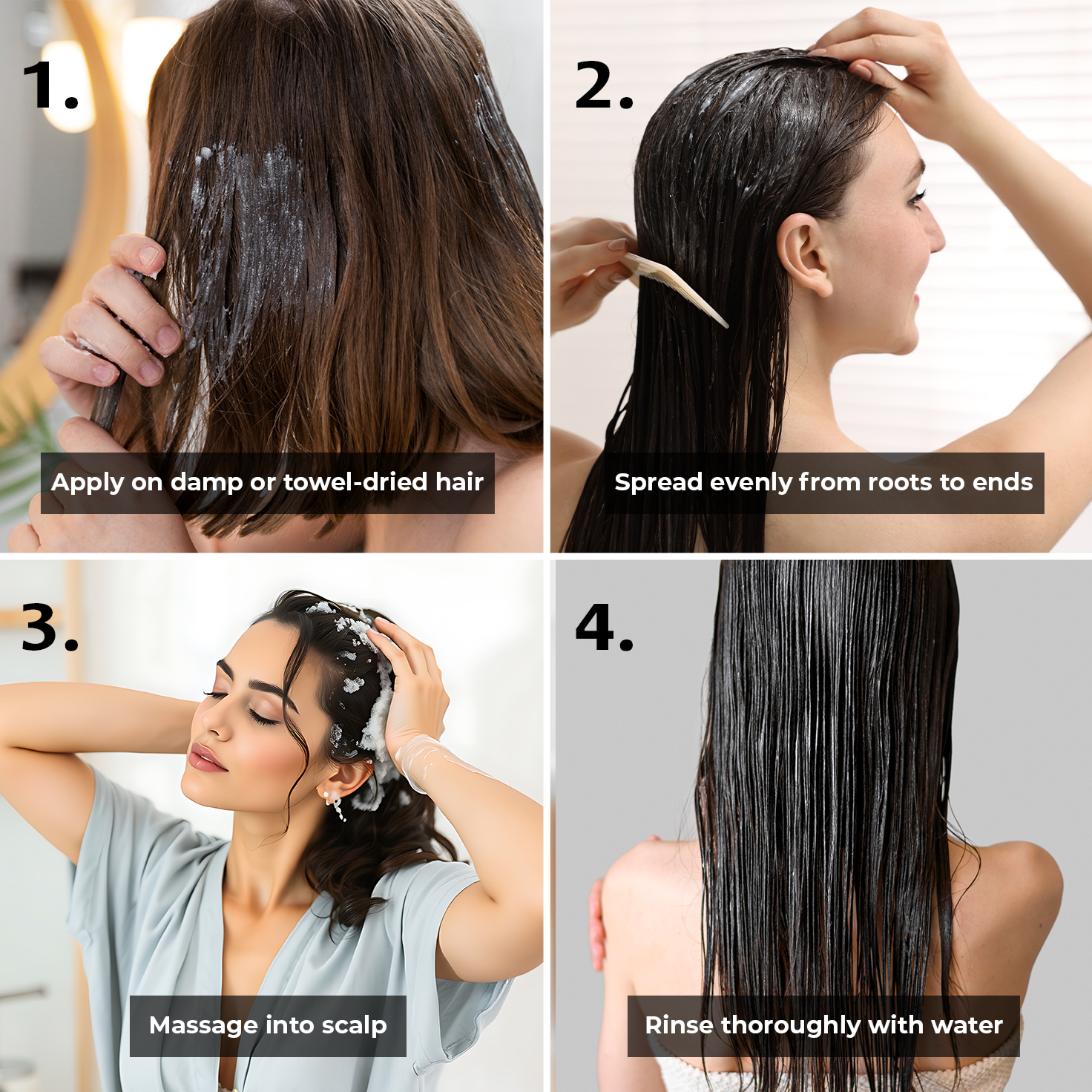 Hair Mask – Sulfate-free treatment for frizz control and color-treated hair
