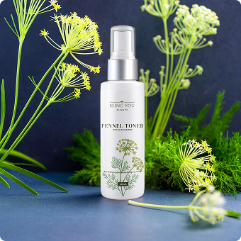 Toner – Minimizes open pores and enhances skin radiance