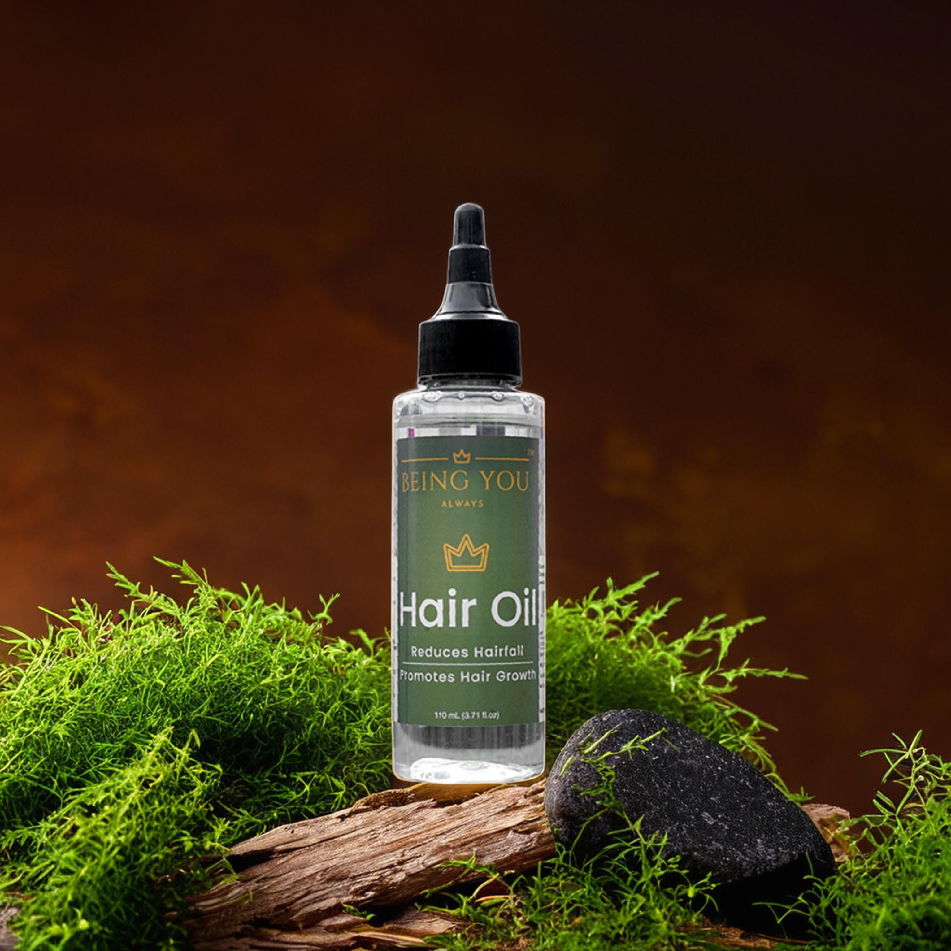 Hair Oil – Strengthens roots, reduces hair fall, and promotes growth